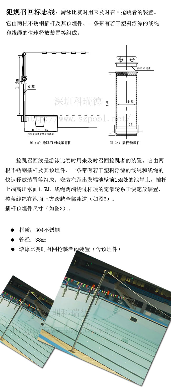 犯规召回标志线